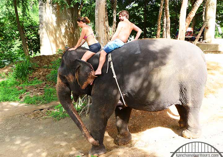 Elephant Bathing Kanchanaburi tour package from Bangkok with Kanchanaburi 3 Days 2 Nights trip 3 day tours from Bangkok to Kanchanaburi Riverkwai Tour Booking